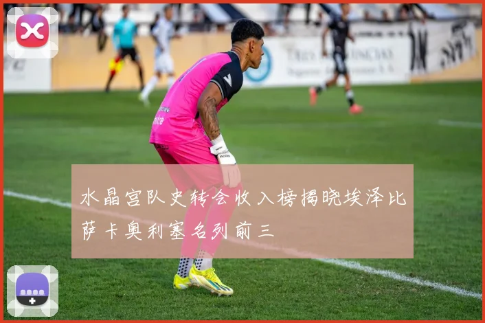 水晶宫队史转会收入榜揭晓埃泽比萨卡奥利塞名列前三